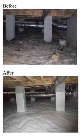 crawlspace encapsulation